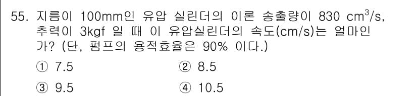 승강기기사 2022년 55번 - 정답과 핵심 포인트를 검수 중인 기출문제