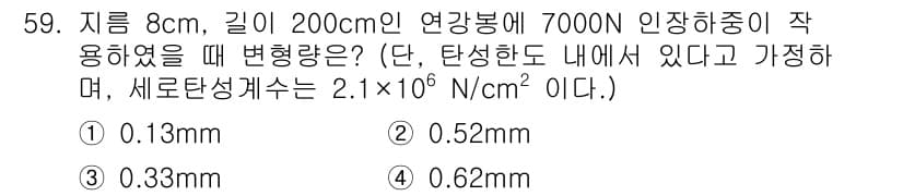 승강기기사 2022년 59번 - 정답과 핵심 포인트를 검수 중인 기출문제