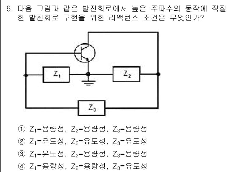 무선설비기사 2021년 6번 - 정답과 핵심 포인트를 검수 중인 기출문제