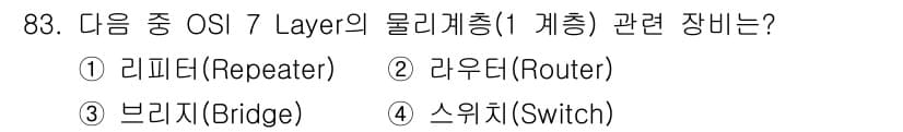 무선설비기사 2021년 83번 - 정답과 핵심 포인트를 검수 중인 기출문제