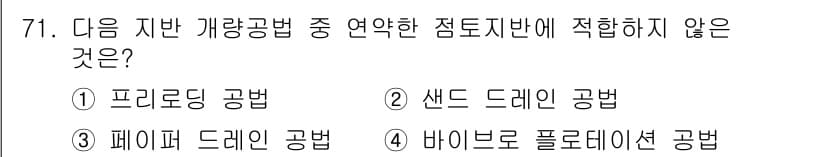 건설재료시험기사 2022년 71번 - 정답과 핵심 포인트를 검수 중인 기출문제