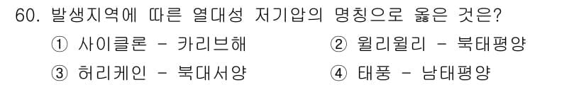 방재기사 2019년 60번 - 정답과 핵심 포인트를 검수 중인 기출문제