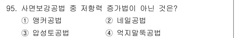 방재기사 2022년 97번 - 정답과 핵심 포인트를 검수 중인 기출문제