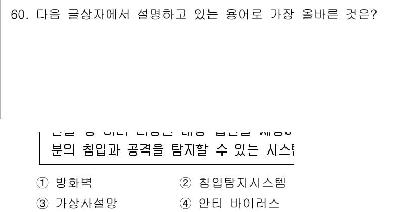 전자상거래운용사 2022년 60번 - 정답과 핵심 포인트를 검수 중인 기출문제