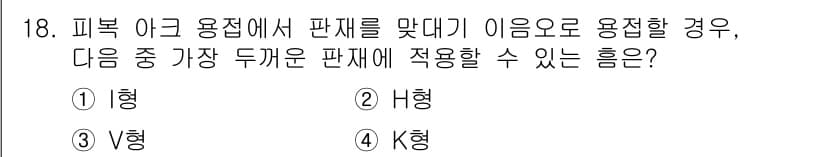 침투비파괴검사기사 2022년 18번 - 정답과 핵심 포인트를 검수 중인 기출문제
