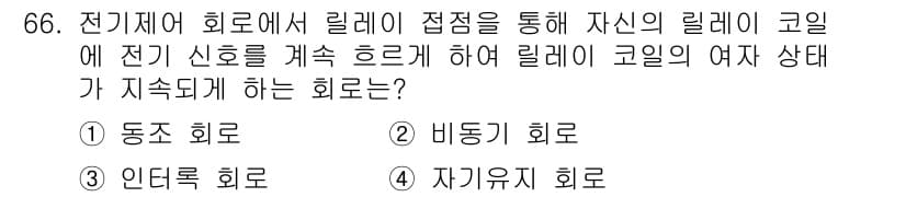 설비보전기사(구) 2022년 66번 - 정답과 핵심 포인트를 검수 중인 기출문제