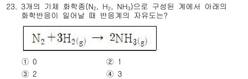 화공기사(구) 2022년 23번 - 정답과 핵심 포인트를 검수 중인 기출문제