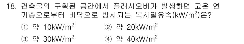 화재감식평가기사 2022년 18번 - 정답과 핵심 포인트를 검수 중인 기출문제
