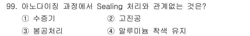금속재료기사 2022년 99번 - 정답과 핵심 포인트를 검수 중인 기출문제