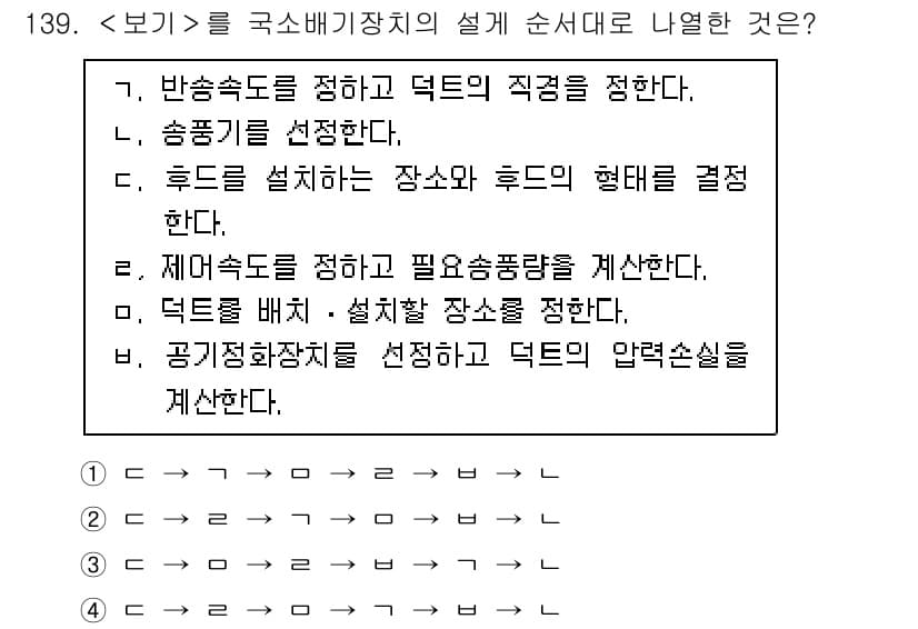 연구실안전관리사 2022년 139번 - . 후드를설치하는장소와후드의형태를결정한다. 

해설: 연구실의 안전한 작... 에 관한 핵심 기출문제