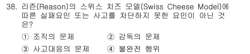 연구실안전관리사 2022년 38번 - 정답과 핵심 포인트를 검수 중인 기출문제