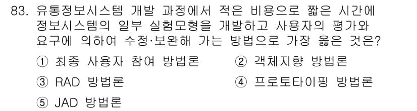 유통관리사_1급 2022년 83번 - 정답과 핵심 포인트를 검수 중인 기출문제