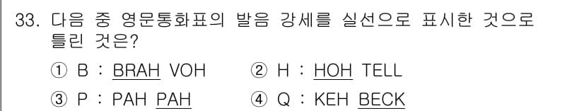 전파전자통신기능사 2021년 33번 - 정답과 핵심 포인트를 검수 중인 기출문제