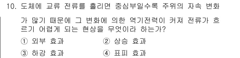 전파전자통신기능사 2022년 10번 - 정답과 핵심 포인트를 검수 중인 기출문제