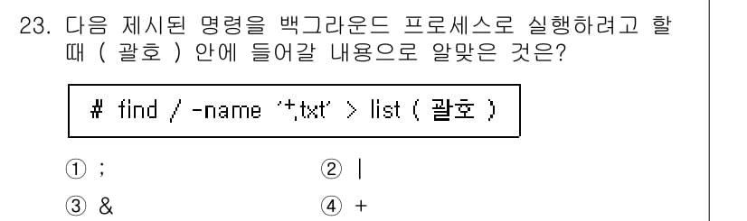 리눅스마스터_2급 2022년 23번 - . `-exec` 옵션이 사용될 수 있는 것은 `find` 명령의 특별한... 에 관한 핵심 기출문제
