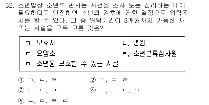청소년상담사_1급(1교시)(구) 2022년 32번 - 정답과 핵심 포인트를 검수 중인 기출문제