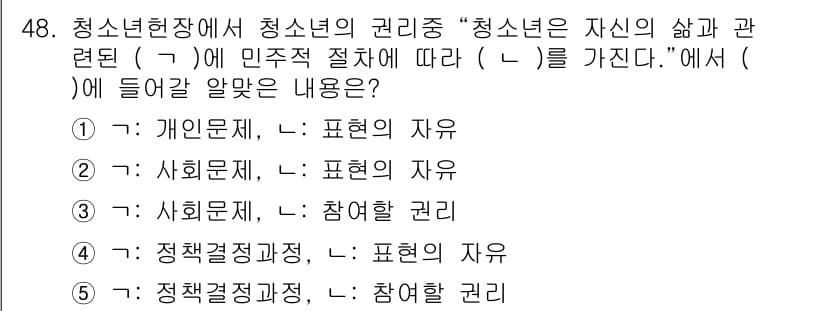 청소년상담사_1급(1교시) 2022년 48번 - 정답과 핵심 포인트를 검수 중인 기출문제