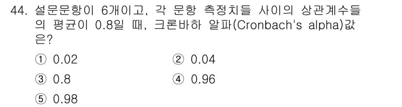 청소년상담사_2급(1교시)(구) 2022년 44번 - 정답과 핵심 포인트를 검수 중인 기출문제