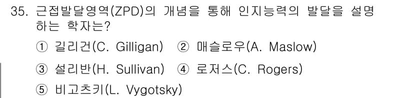 청소년상담사_3급(2교시)(구) 2022년 35번 - 정답과 핵심 포인트를 검수 중인 기출문제