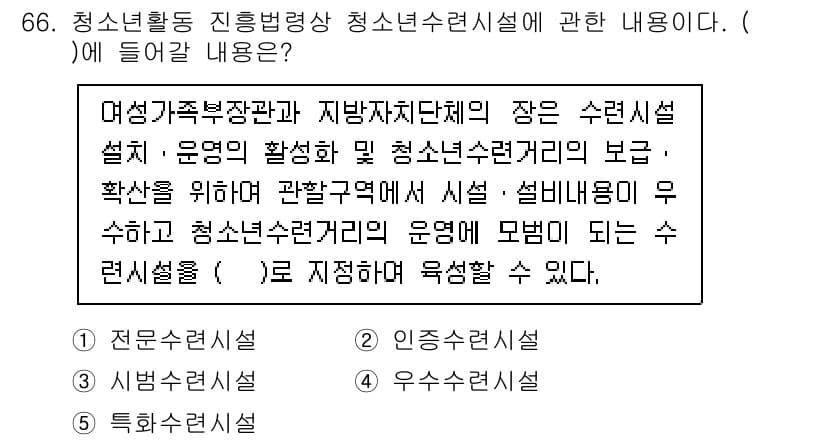 청소년상담사_3급(2교시)(구) 2022년 66번 - 정답과 핵심 포인트를 검수 중인 기출문제