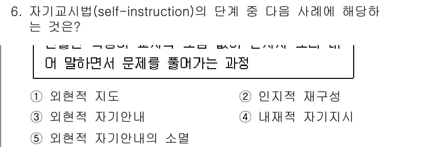 청소년상담사_3급(2교시) 2022년 6번 - 정답과 핵심 포인트를 검수 중인 기출문제