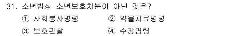 경비지도사_2차(범죄학) 2022년 31번 - 정답과 핵심 포인트를 검수 중인 기출문제