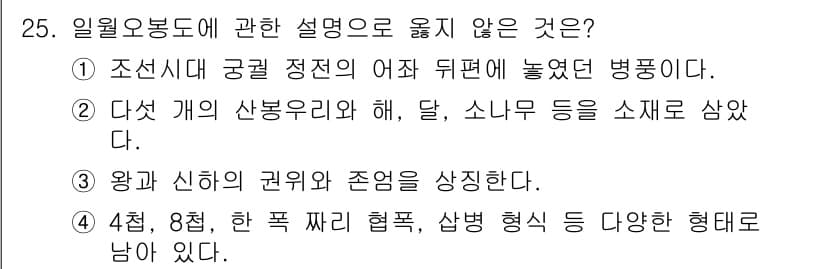 국내여행안내사_1차 2022년 25번 - 정답과 핵심 포인트를 검수 중인 기출문제