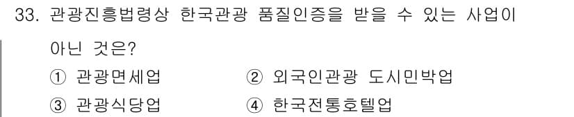 국내여행안내사_1차 2022년 33번 - 정답과 핵심 포인트를 검수 중인 기출문제
