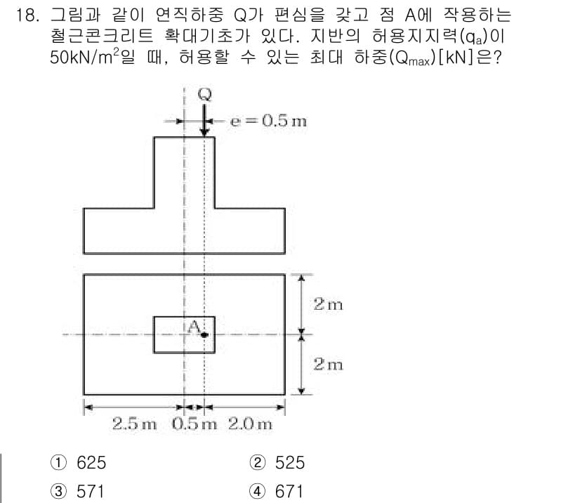 9급_지방직_공무원_토목설계 2022년 18번 - 정답과 핵심 포인트를 검수 중인 기출문제