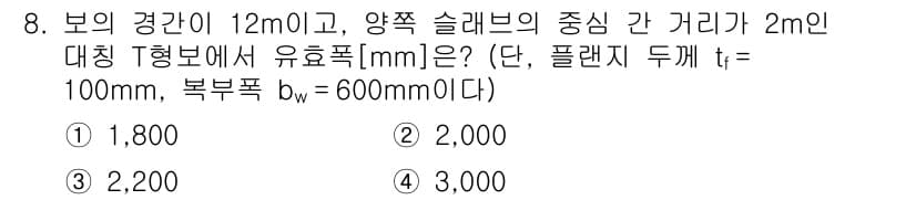 9급_지방직_공무원_토목설계 2022년 8번 - 정답과 핵심 포인트를 검수 중인 기출문제