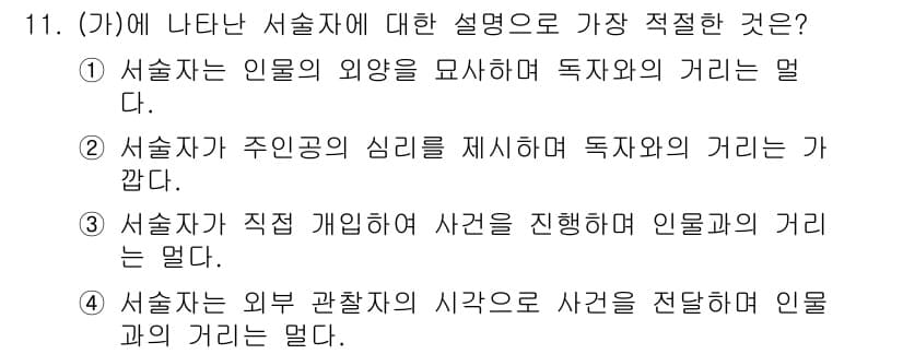 경찰공무원(순경)_국어 2021년 11번 - 정답과 핵심 포인트를 검수 중인 기출문제