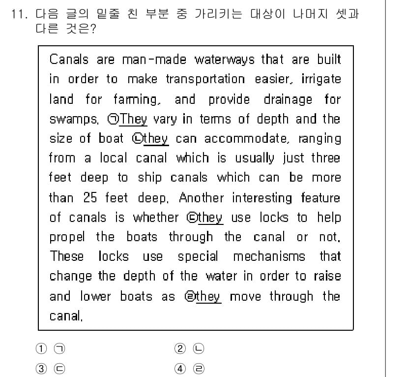 경찰공무원(순경)_영어 2021년 11번 - 정답과 핵심 포인트를 검수 중인 기출문제
