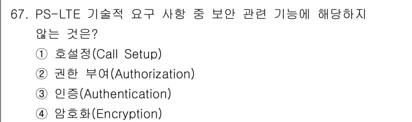 무선설비기사 2022년 67번 - 정답과 핵심 포인트를 검수 중인 기출문제