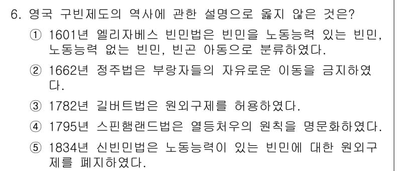 사회복지사_1급(3교시) 2023년 6번 - 정답과 핵심 포인트를 검수 중인 기출문제