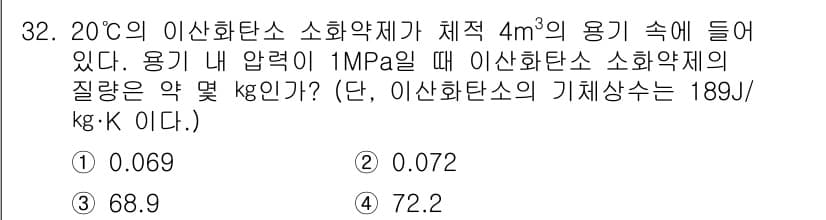 소방설비기사(기계분야) 2022년 32번 - 정답과 핵심 포인트를 검수 중인 기출문제