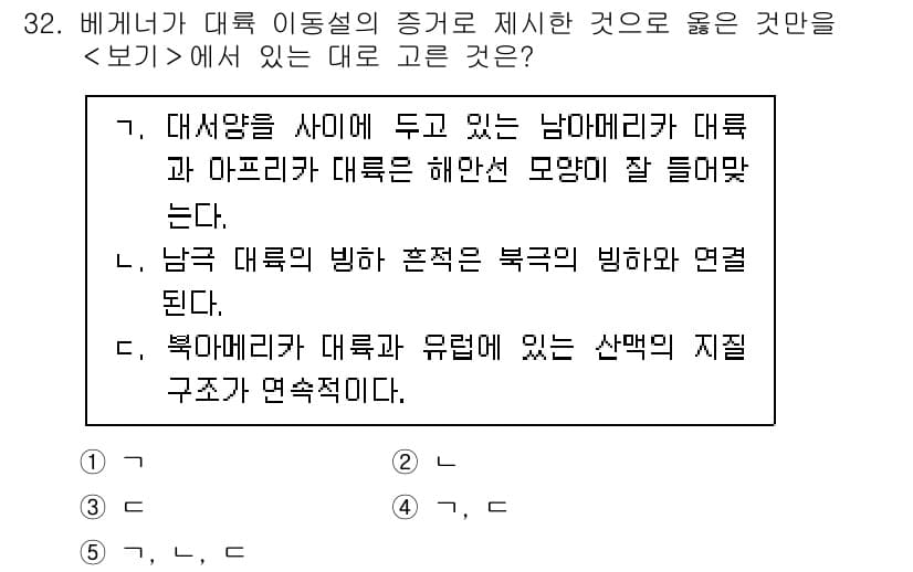변리사_1차(3교시) 2023년 32번 - 정답과 핵심 포인트를 검수 중인 기출문제