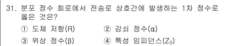 정보통신기능사 2023년 31번 - 정답과 핵심 포인트를 검수 중인 기출문제