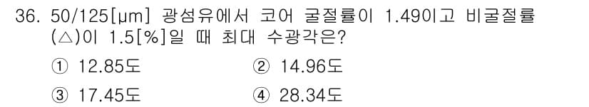 정보통신기능사 2023년 36번 - 정답과 핵심 포인트를 검수 중인 기출문제