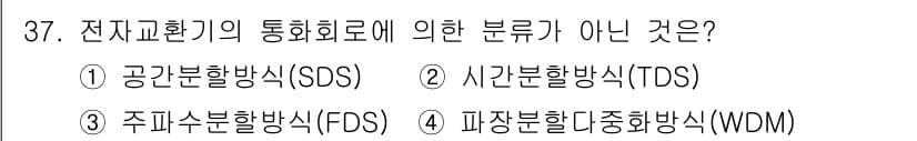 통신선로산업기사(통합편입) 2023년 37번 - 정답과 핵심 포인트를 검수 중인 기출문제
