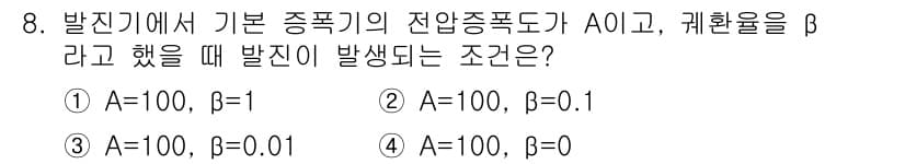 방송통신기사(구) 2016년 8번 - 정답과 핵심 포인트를 검수 중인 기출문제