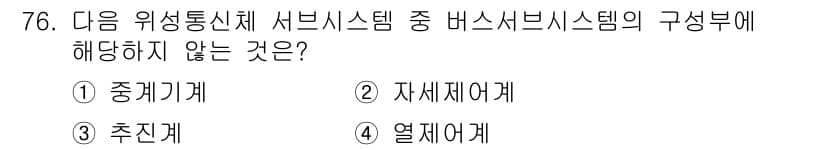 방송통신기사 2019년 76번 - 정답과 핵심 포인트를 검수 중인 기출문제