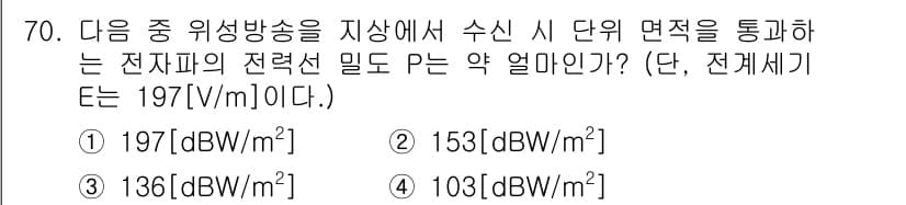 방송통신기사(구) 2020년 70번 - 정답과 핵심 포인트를 검수 중인 기출문제
