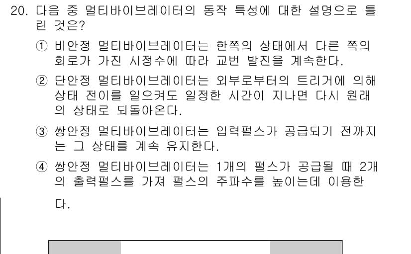 방송통신기사 2021년 20번 - 정답과 핵심 포인트를 검수 중인 기출문제