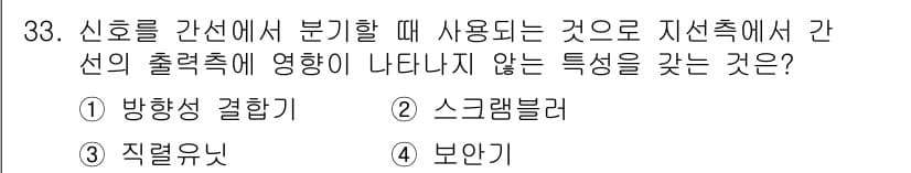방송통신기사(구) 2022년 33번 - 정답과 핵심 포인트를 검수 중인 기출문제