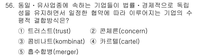 경영지도사_1차 2023년 56번 - 정답과 핵심 포인트를 검수 중인 기출문제