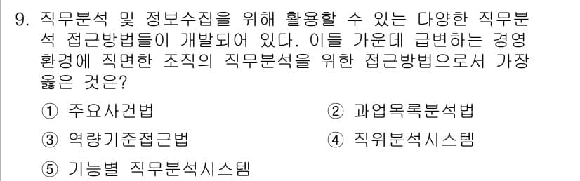 유통관리사_1급 2023년 9번 - 정답과 핵심 포인트를 검수 중인 기출문제