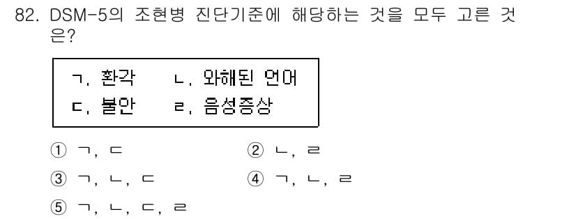 청소년상담사_2급(1교시)(구) 2023년 82번 - 정답과 핵심 포인트를 검수 중인 기출문제