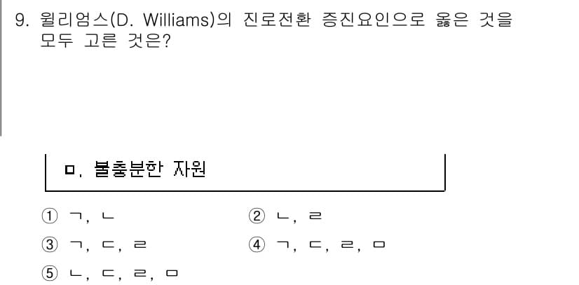 청소년상담사_2급(2교시) 2023년 9번 - 정답과 핵심 포인트를 검수 중인 기출문제