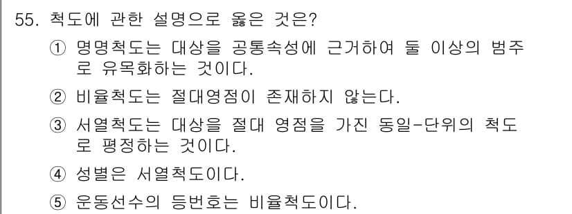 청소년상담사_3급(1교시)(구) 2023년 55번 - 정답과 핵심 포인트를 검수 중인 기출문제