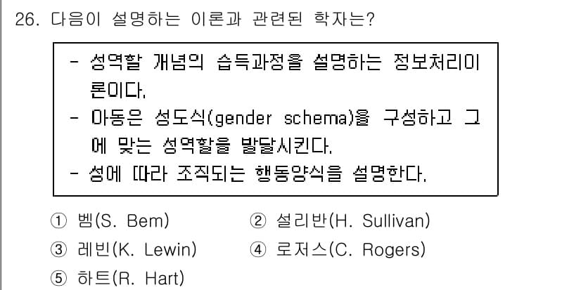 청소년상담사_3급(2교시) 2023년 26번 - 정답과 핵심 포인트를 검수 중인 기출문제